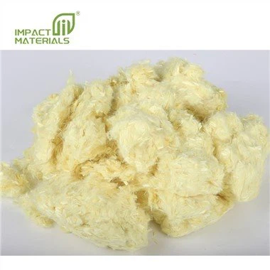Aramid rövid vágású rost